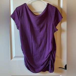 Motherhood Ruched Maternity Top